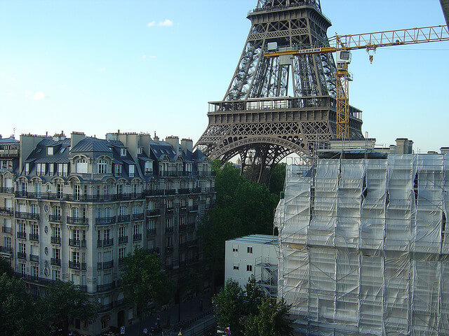 Hotel Construction Eiffel Tower